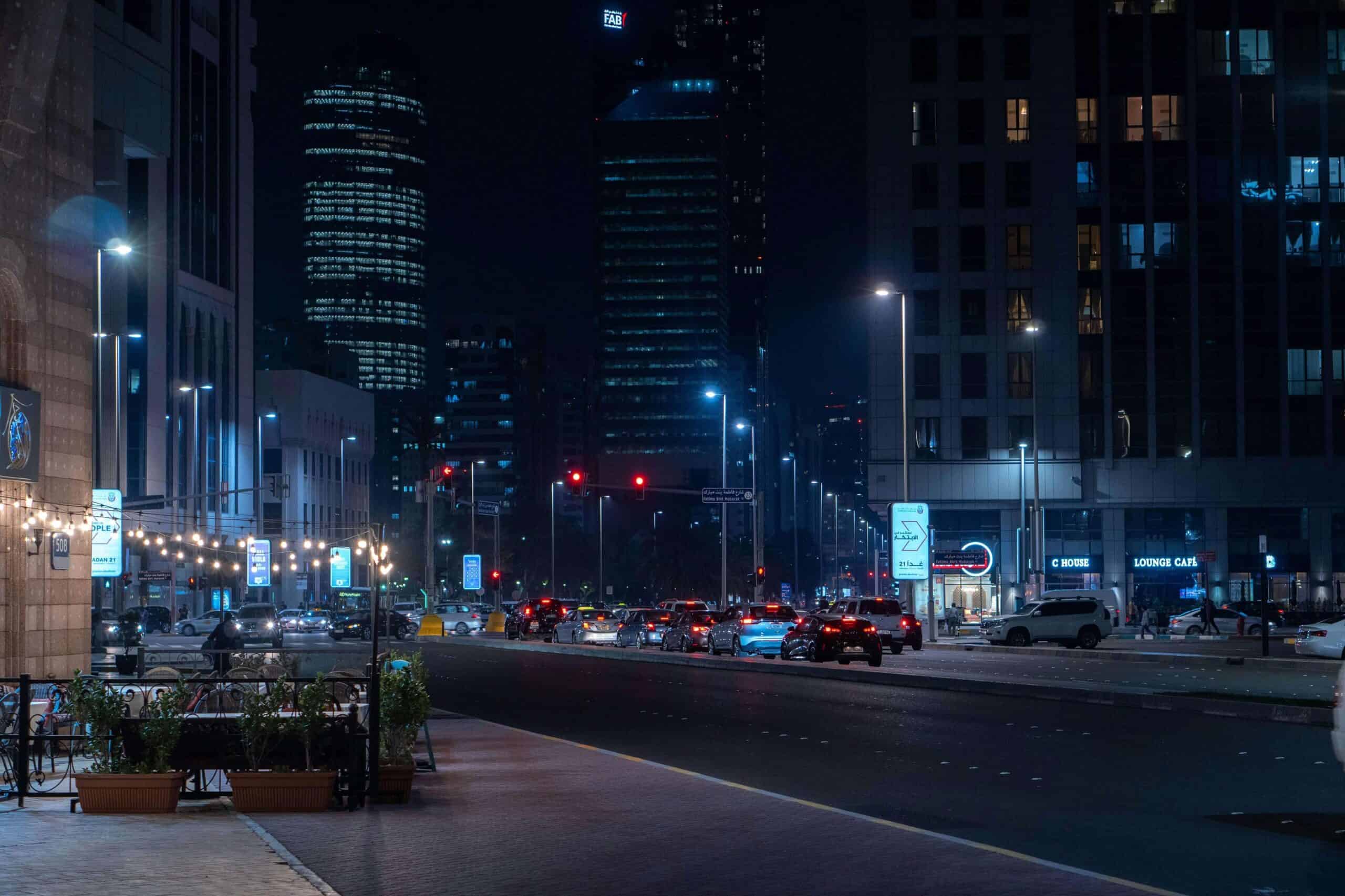 an abu dhabi street