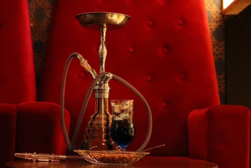 Shisha in a Hookah bar