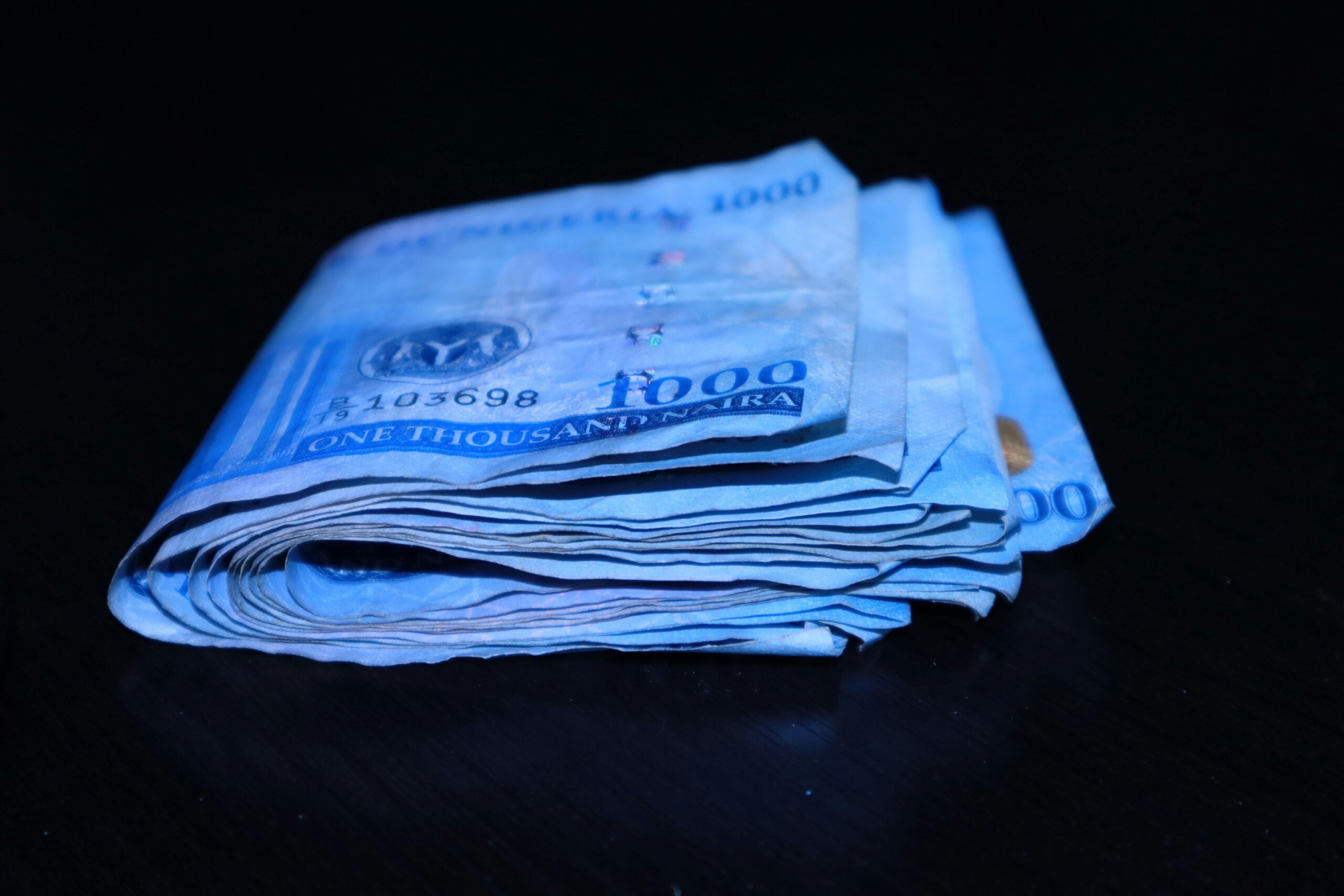 a wad of cash